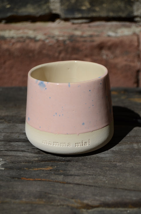 Mamma Mia – handgemachte Keramiktasse (Muttertags-Edition)